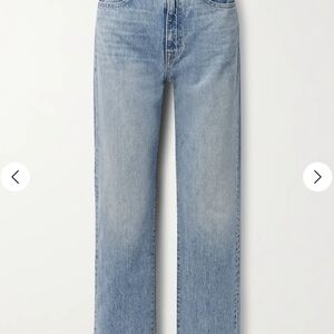 SLVRLAKE Light Blue Straight Leg Jeans